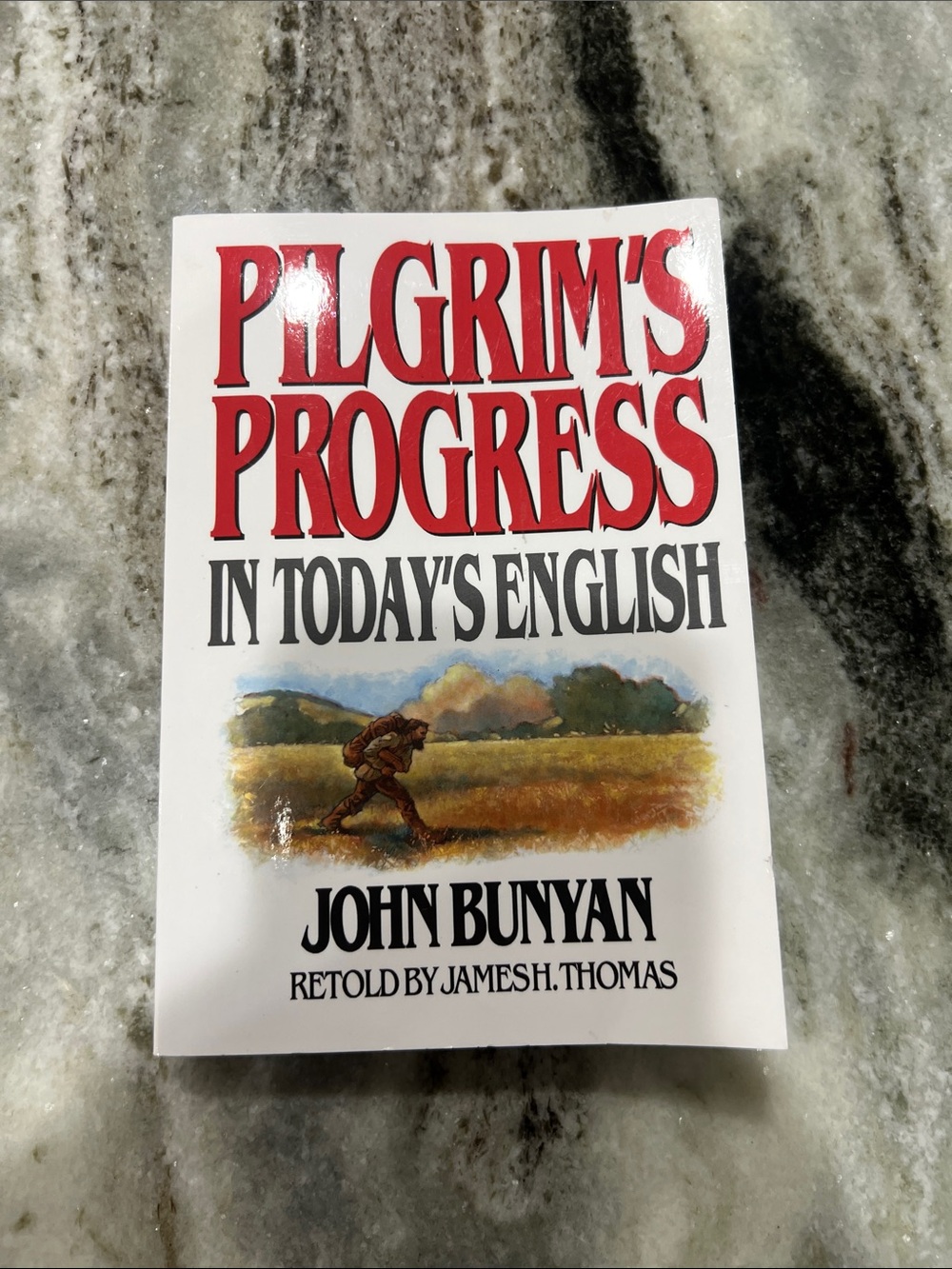 John Bunyan Pilgrim's Progress in Today's English - White Cover